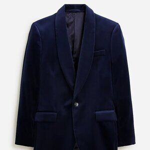 J.Crew Ludlow Slim-Fit Shawl-Collar Tuxedo Jacket in Velvet